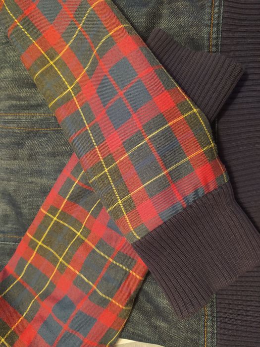 Куртка кофта джинсовая на меху