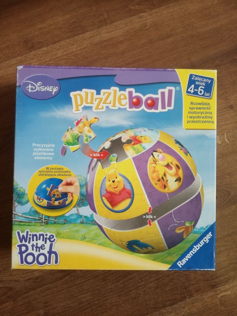 Puzzle ball Ravensburger Kubuś Puchatek