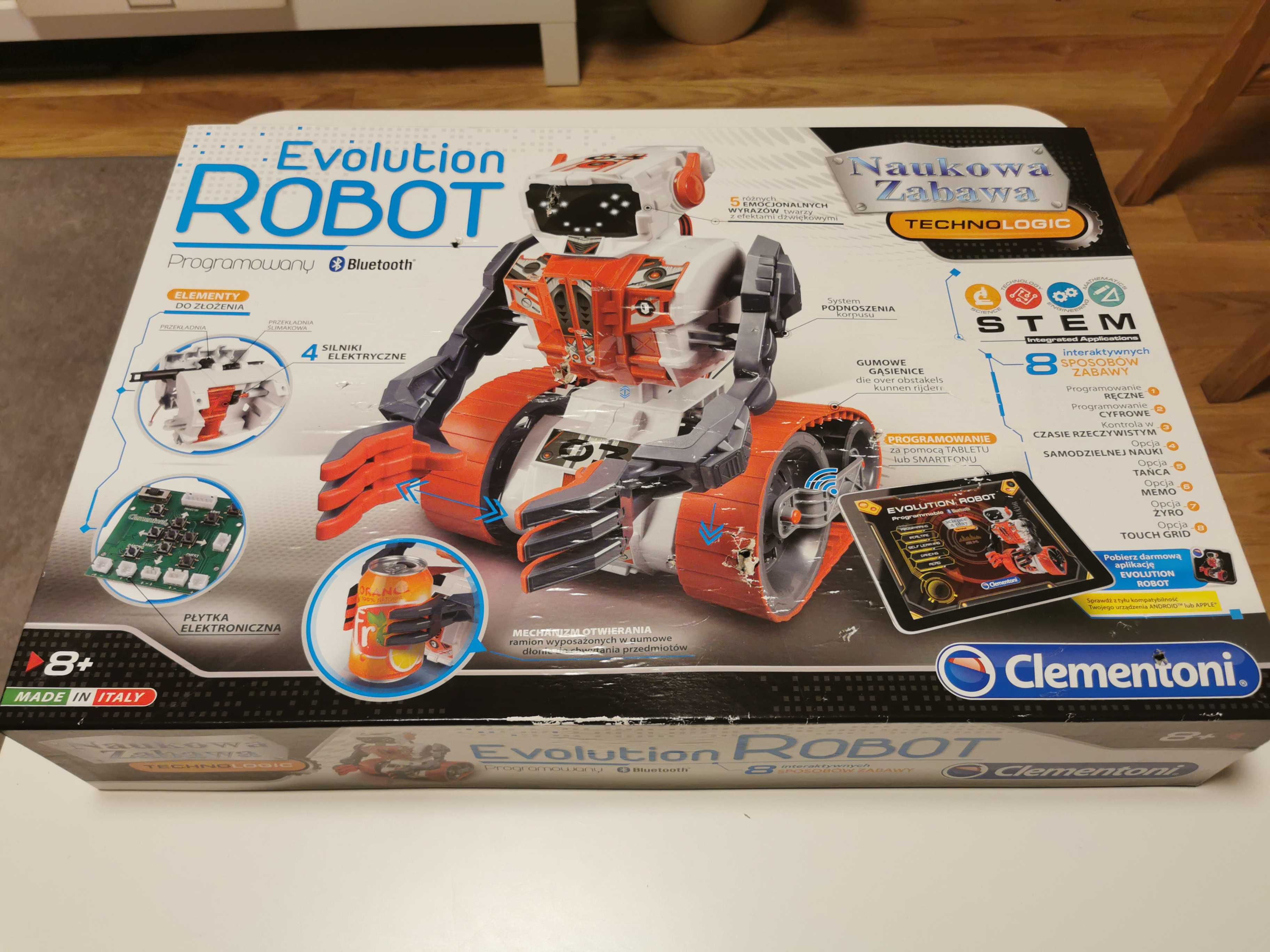 Clementoni Evolution Robot 8+ NOWY