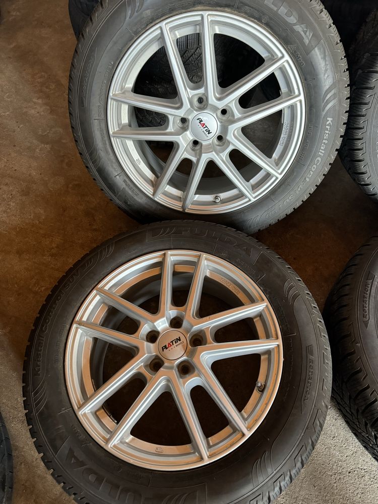 Оригинал литые диски  r 17 5/108 с резиной 235/55