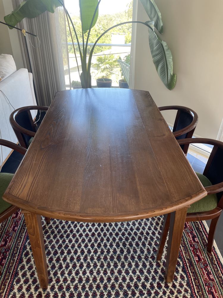 Mesa de Madeira Maciça – 176x90,2cm
