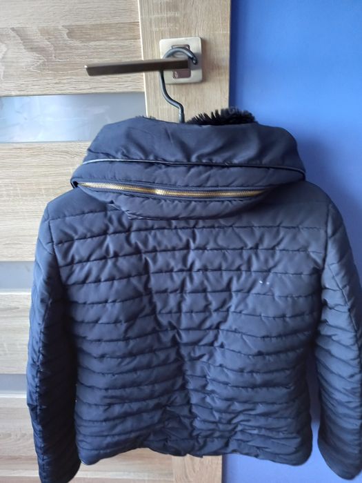 Kurtka zimowa Diverse granatowa pikowana zimowa