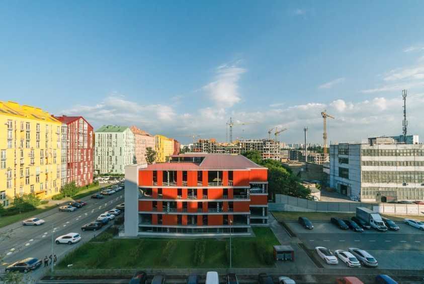 Сучасна 1к квартира біля м. Лівобережна, ЖК Комфорт Таун, подобово