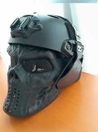 Airsoft vários para desocupar - máscara, gatilho m4, nozzle AK47