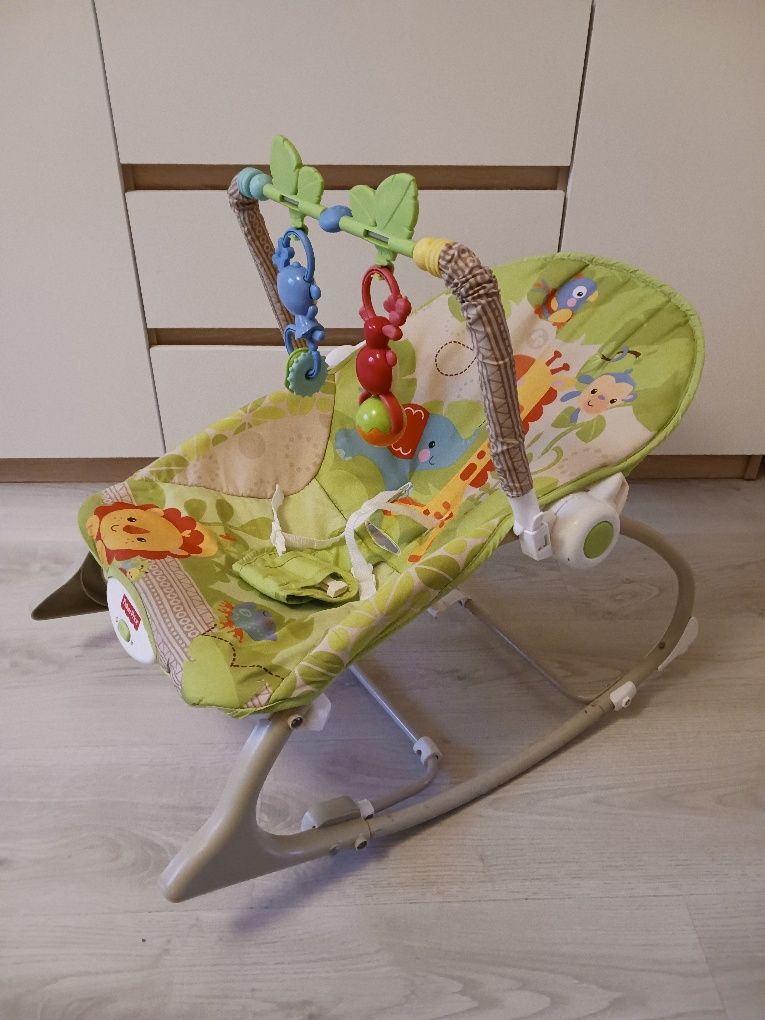 Bujaczek leżaczek Fisher price