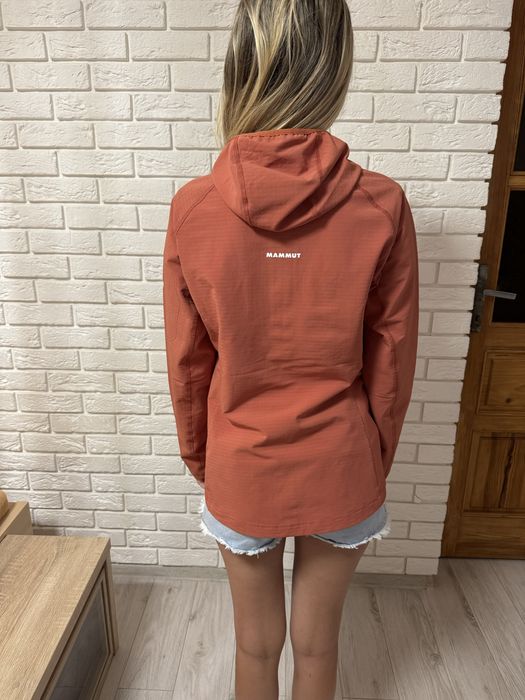 Kurtka softshell przeciwdeszczowa damska Mammut