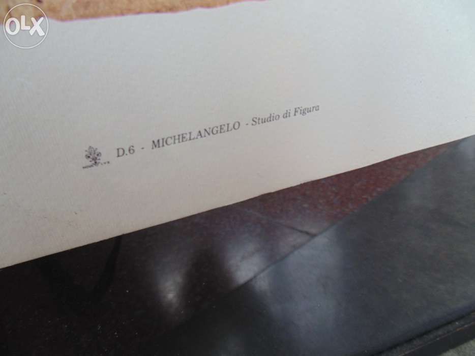 2 Quadros reproduções Michelangelo