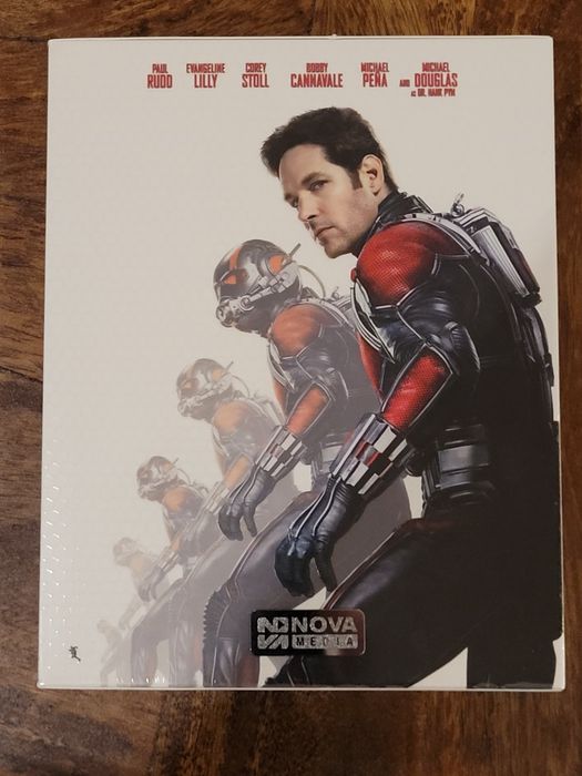 Ant-Man steelbook Novamedia blu ray 3D+2D inclui PET slip novo