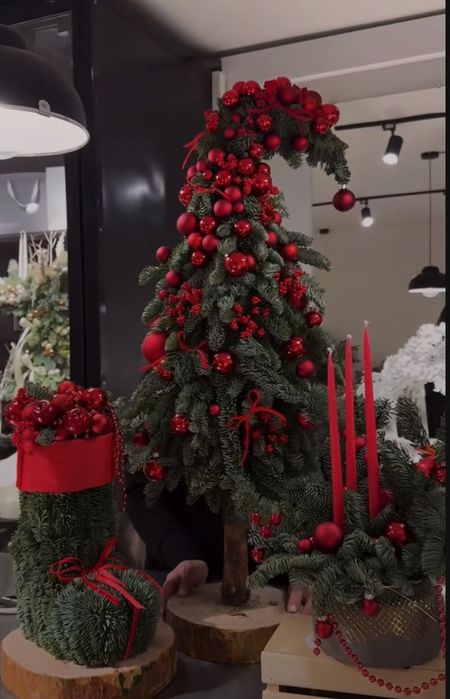 Новорічні  віночки,  декор