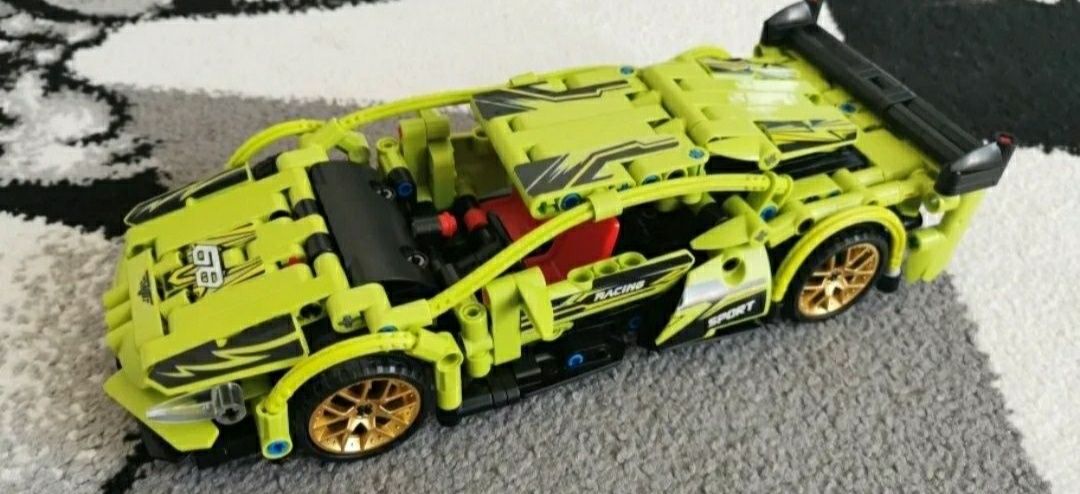 Klocki model jak lego technic Lamborghini auto na prezent, NOWY
