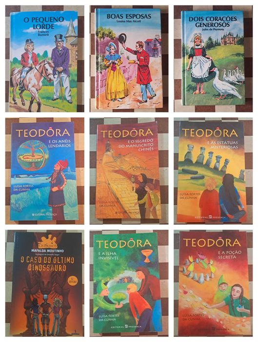 Conjunto lote 82 livros infantis juvenis criança