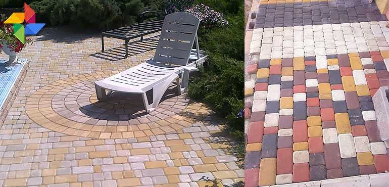 Плитка тротуарна вібролита, сухопресована в Харкові