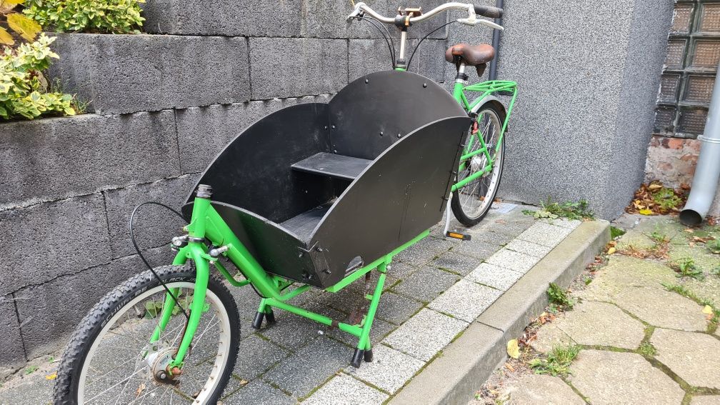 Rower cargo Riksza 2 Dzieci