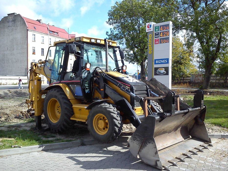 Koparka Piła, Wykopy Piła, koparko-ładowarka Piła, prace ziemne Piła