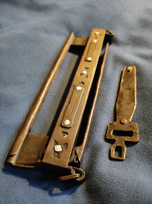 Stara kłódka skobel zamek Tuarega Sahara antyk XIXw