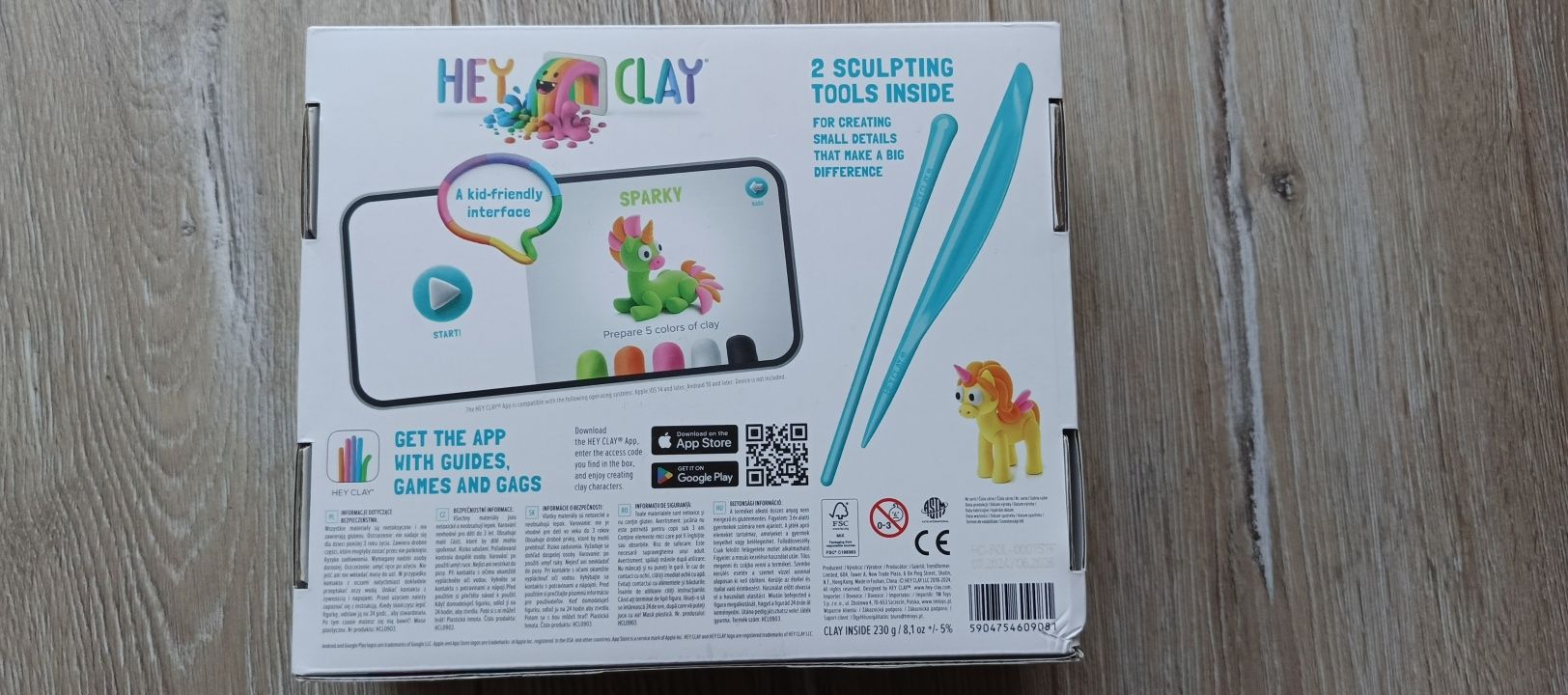 Nowa Hey Clay Rainbow Unicorns Jednorożce masa plastyczna