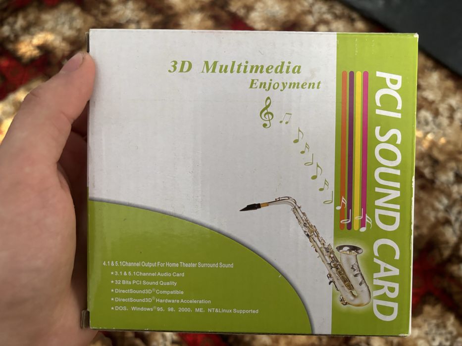 Звукова карта pci sound card (c-media 8738) 4.0