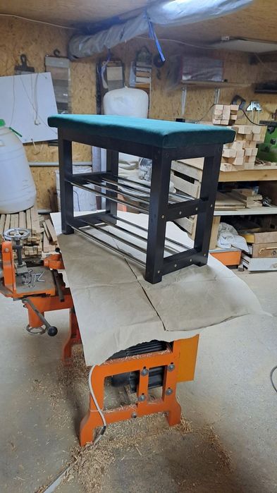 Банкетка в прихожу, підставка для взуття, лавка