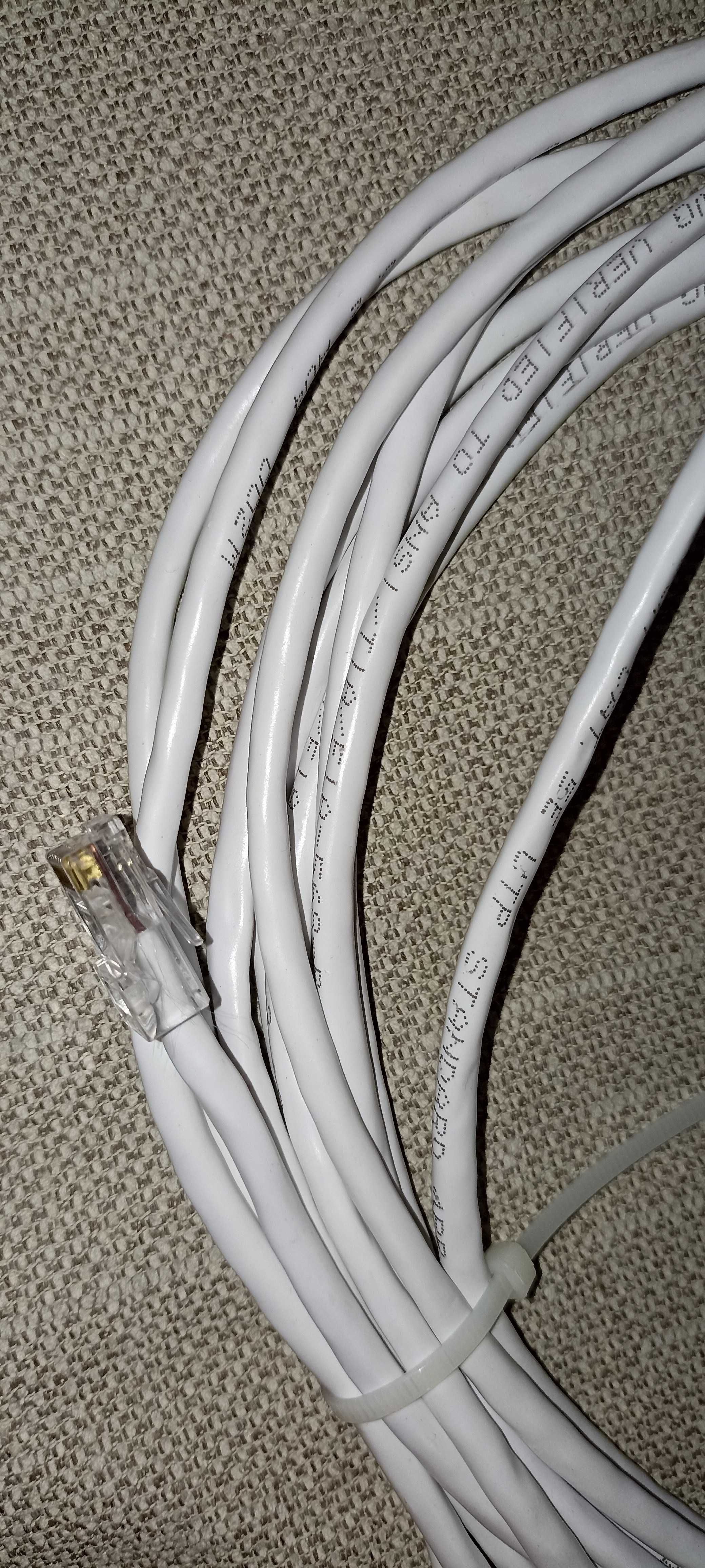 Мережевий інтернет кабель та зрощувачі