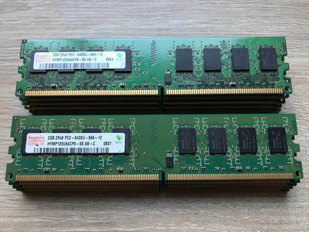 Память DDR-2 Hynix, Samsung, Kingston по 2GB (800 MHz) - для ПК #32