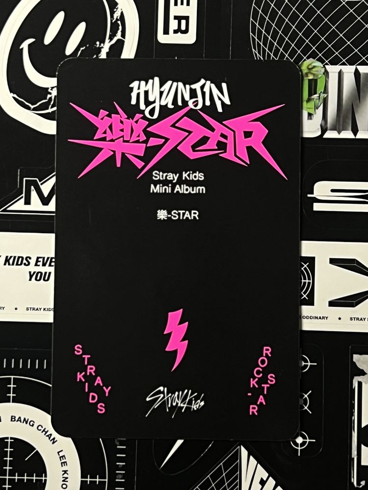 stray kids hyunjin rockstar