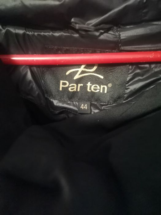 Пуховик чёрный пр-во PARTEN наполнитель халофайбер на молнии