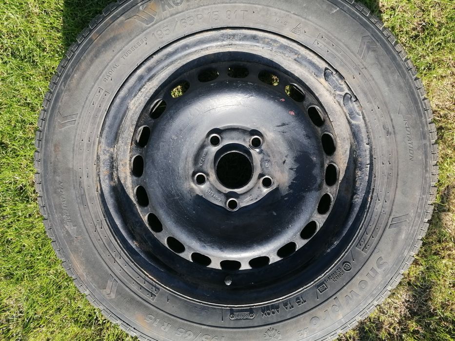 Felgi stalowe 15 cali VW Seat Skoda 5x112 ET45
