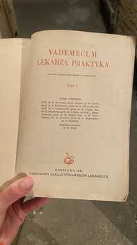 Vademecum lekarza praktyka PZWL 1955 Tom I