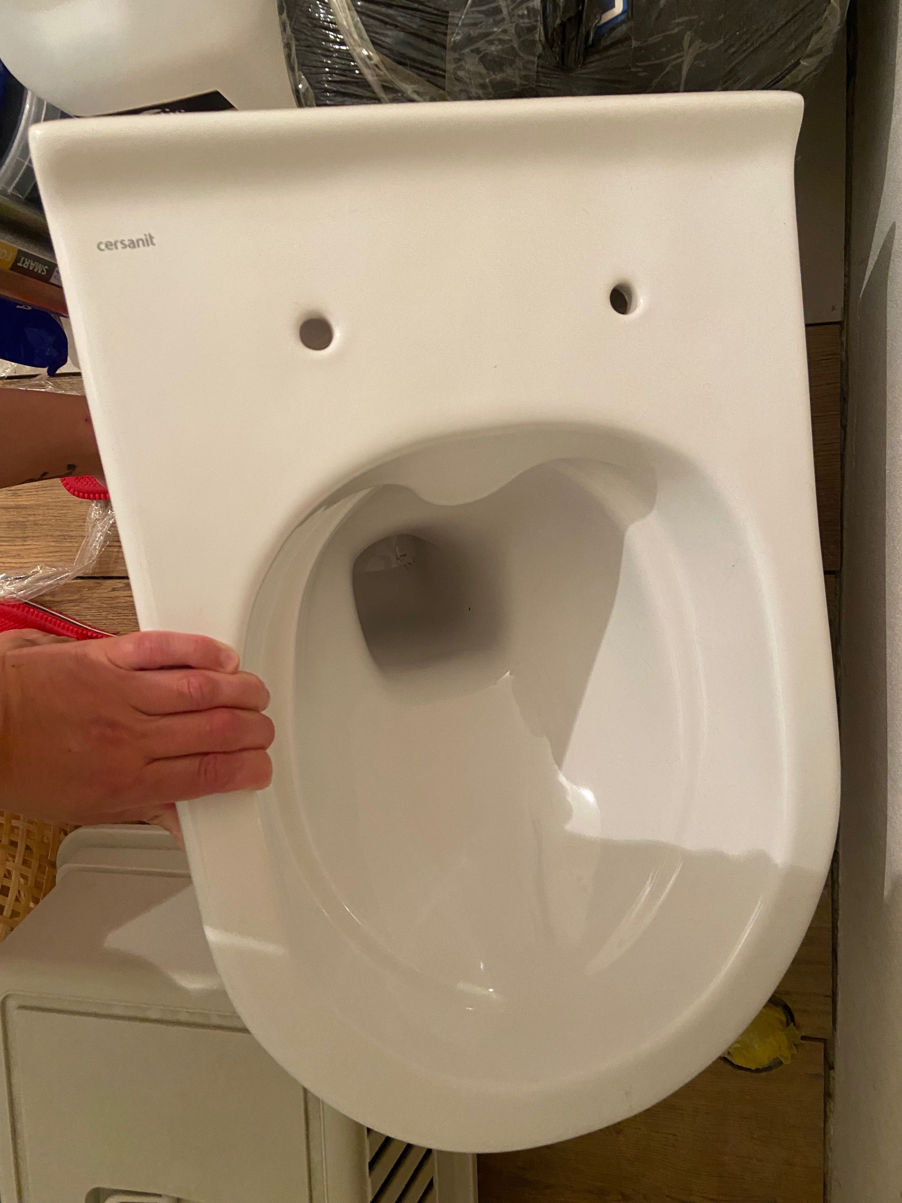 Zestaw podtynkowy wc+misa Cersanit