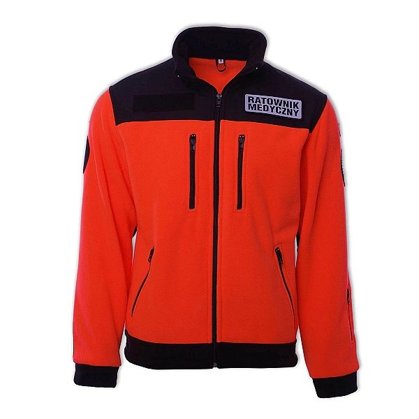 Polar ratowniczy Basic Prm-23 Fluo z kompletem emblematów (xl)