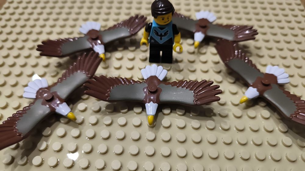 Pakiet 5 orłów klocki kompatybilne z lego