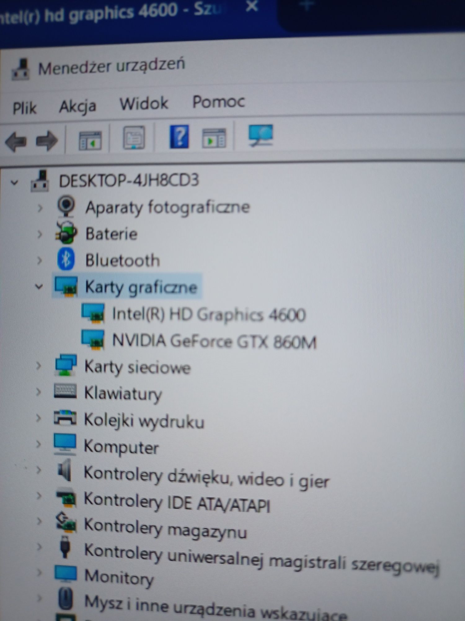 Komputer gemingowy Asus-G551JM procesor i5 win10