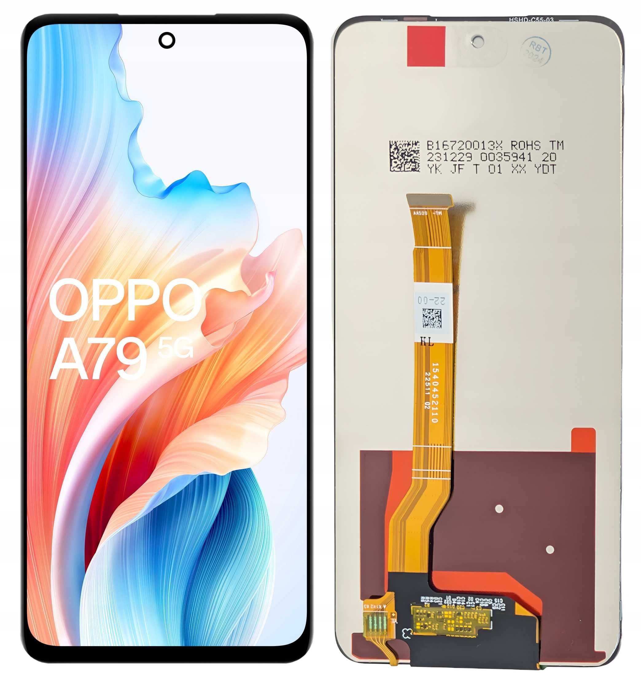 Oppo A79 5G CPH2557 Wyświetlacz Oryginał Wymiana GRATIS