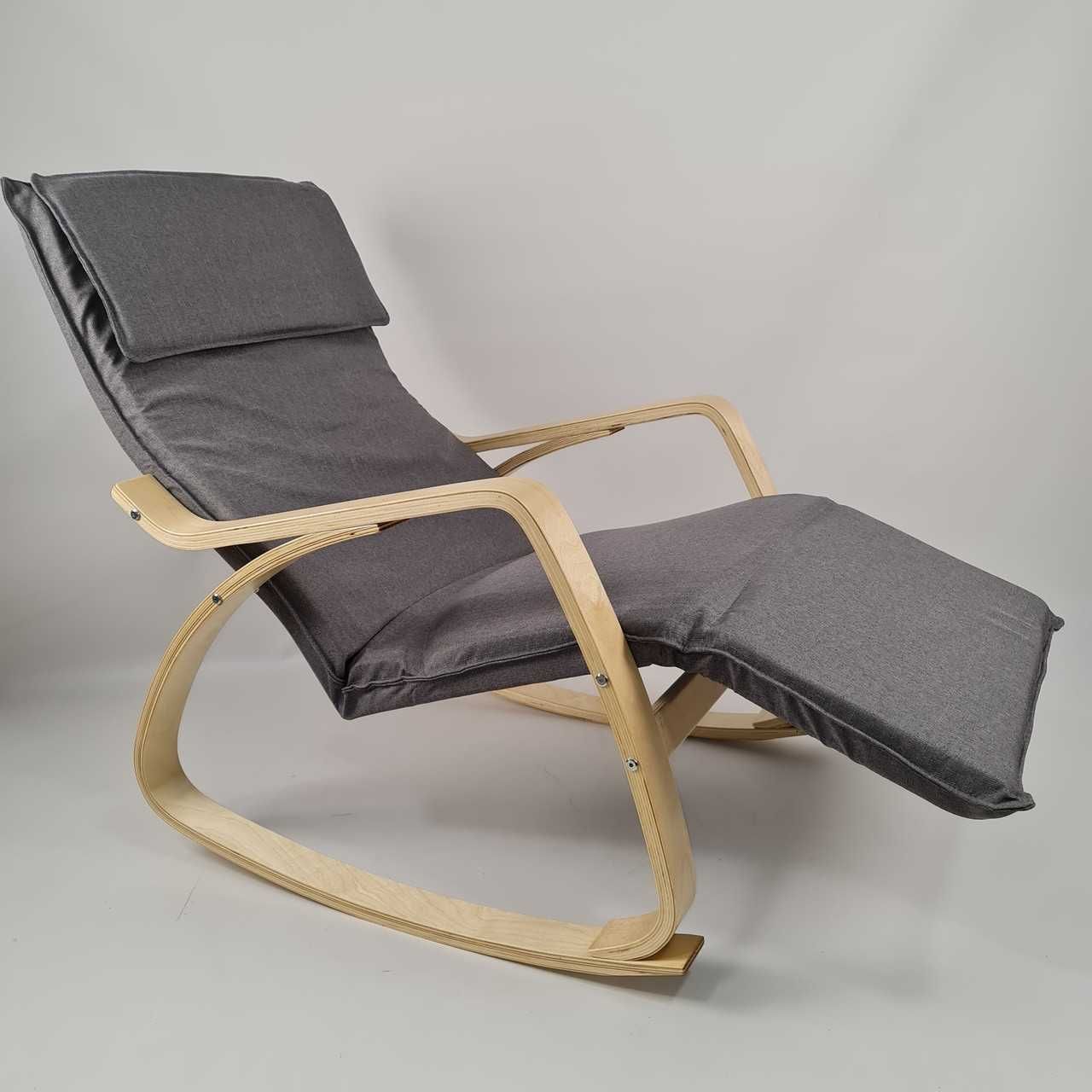 гойдалка крісло качалка + підставка для ніг для відпочинку