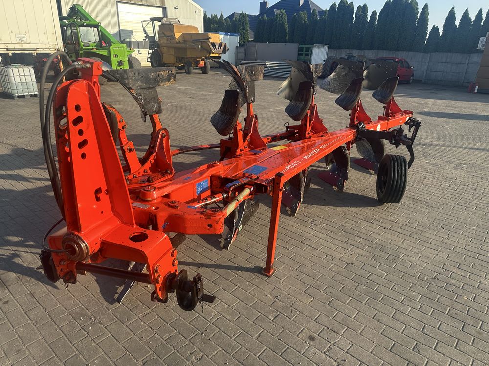 Pług 5 skibowy obrotowy Kuhn Multi Master 121 ramie do wału SUPER STAN