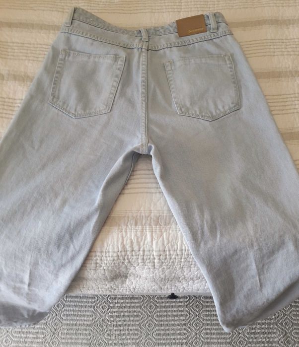 Calças de ganga azul claro, nº 36 - Novas!
