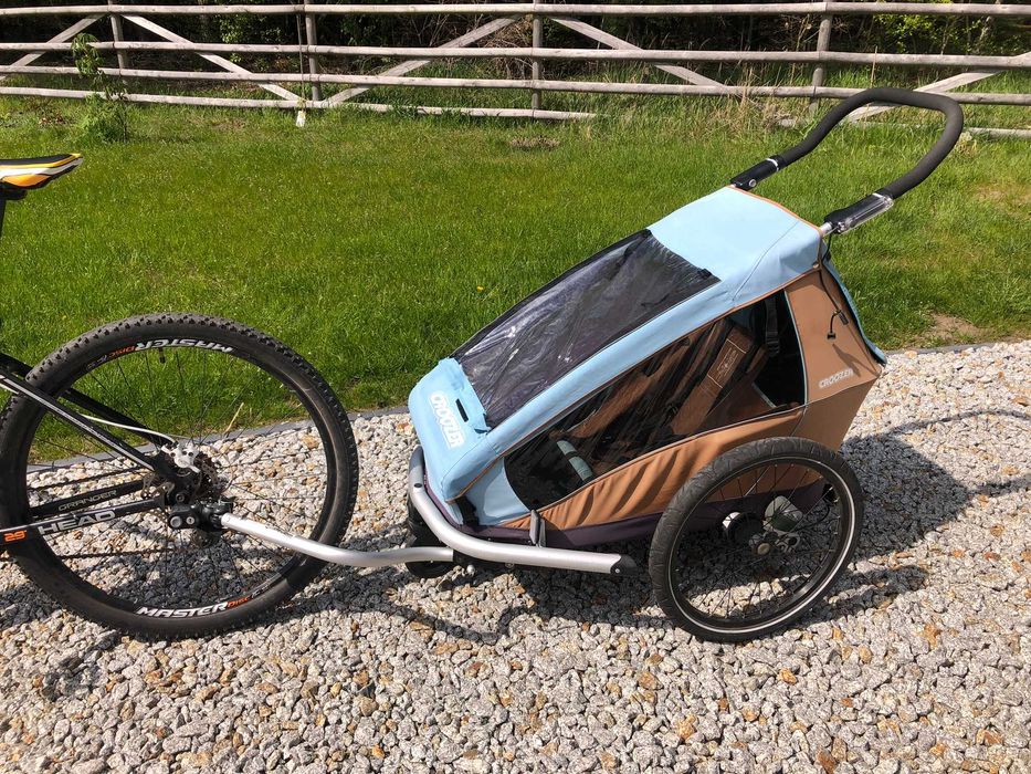 Przyczepka rowerowa wózek biegowy - 3w1 - Croozer Kid Plus AMORTYZACJA