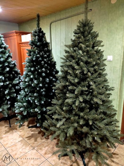 Choinka sztuczna Świerk Naturalny Pełne 180/220/250cm (GĘSTE/JAK ŻYWA)