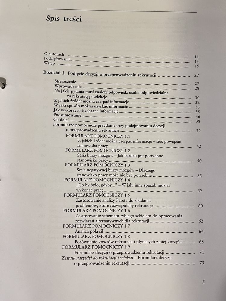 Narzędzia do przeprowadzania rekrutacji i selekcji - G. Fox, D. Taylor