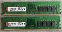2x16gb ddr4 Kvr24n17d8/16 1.2v