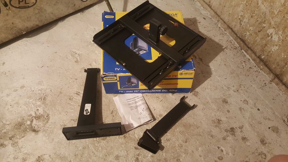 Regulowany wspornik przegubowy do 60 kg