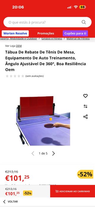 Tabela de retorno de tenis de mesa, ping pong, 8 borrachas de topo