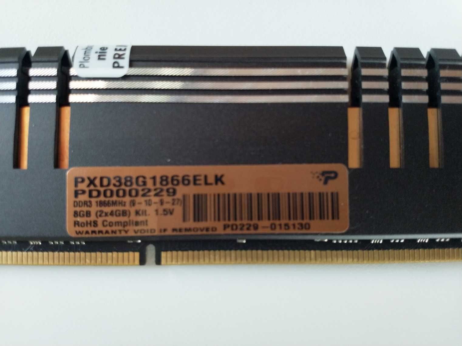 Pamięć Patriot Viper Extreme DDR3, 2x4 GB, 1866MHz