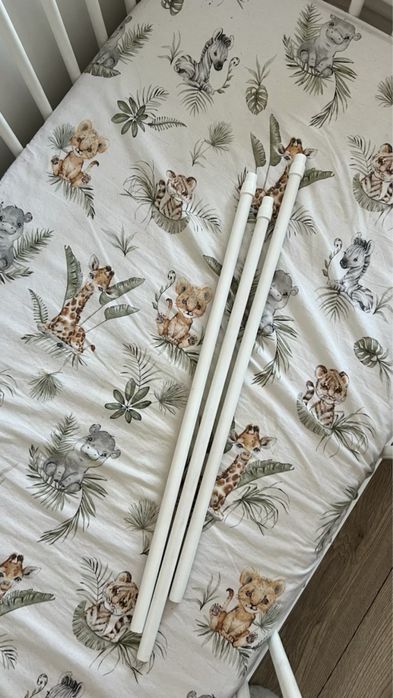 Łóżeczko dziecięce +GRATIS materac i prześcieradła