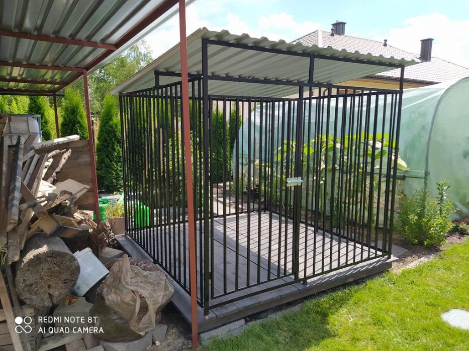 Kojec Klatka Zagroda Buda dla psa 2mx2m Montaż Gratis Solidny!