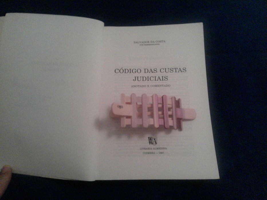 Código das Custas Judiciais - Salvador da Costa