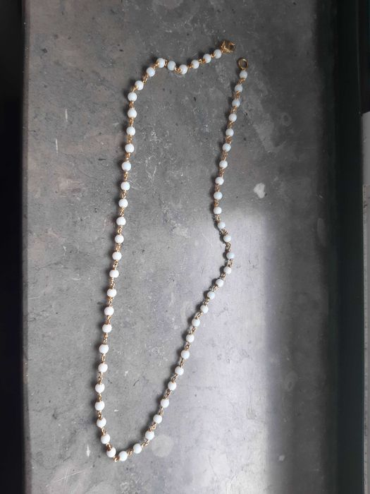 Fio prata dourada contrastada, nunca usado