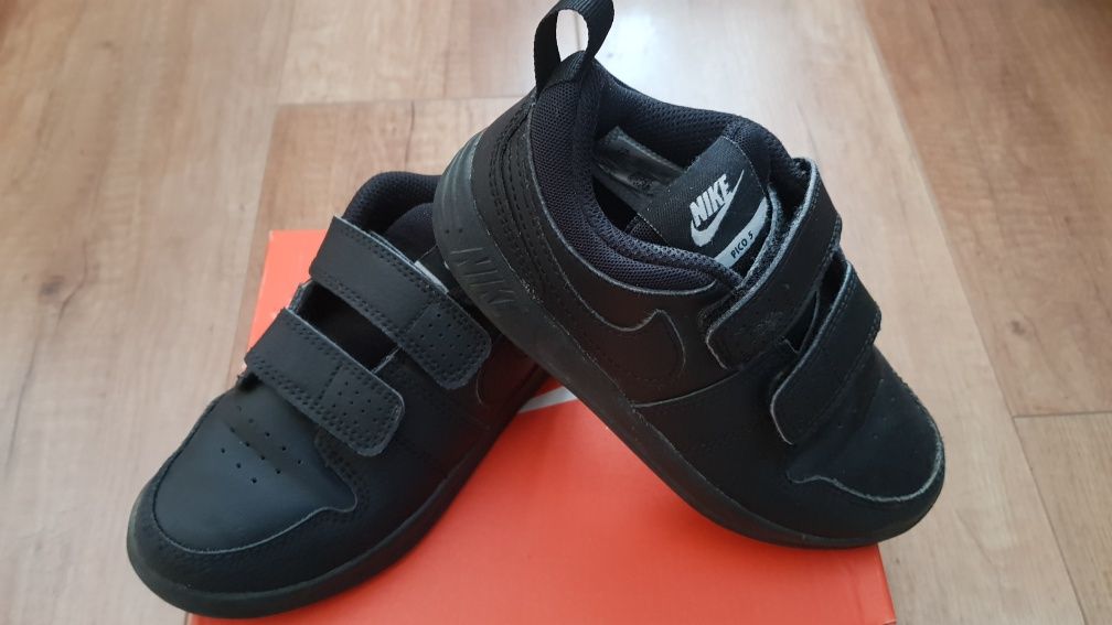 Nike Pico 5 buty dziecięce sportowe 28 czarne na rzep