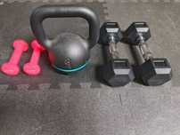 Halteres e Kettlebell