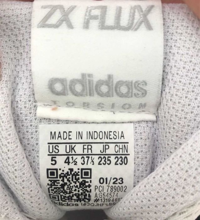 Ténis Adidas ZX FLUX, N°37.5